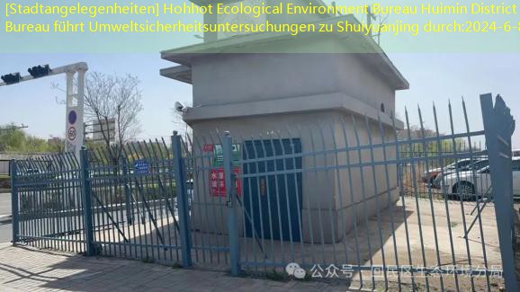 [Stadtangelegenheiten] Hohhot Ecological Environment Bureau Huimin District Bureau führt Umweltsicherheitsuntersuchungen zu Shuiyuanjing durch